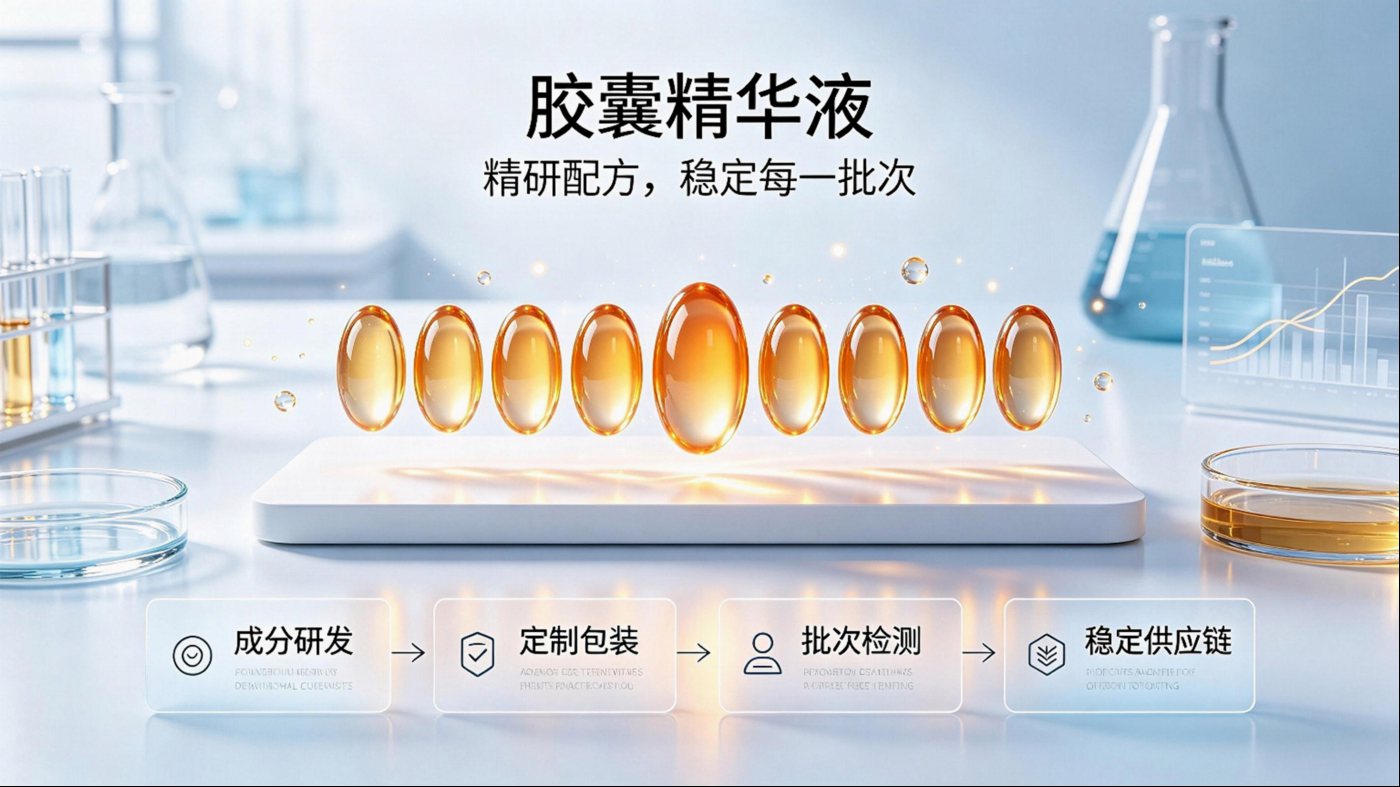 Custom Skincare Capsule OEM Manufacturer in Guangzhou, China