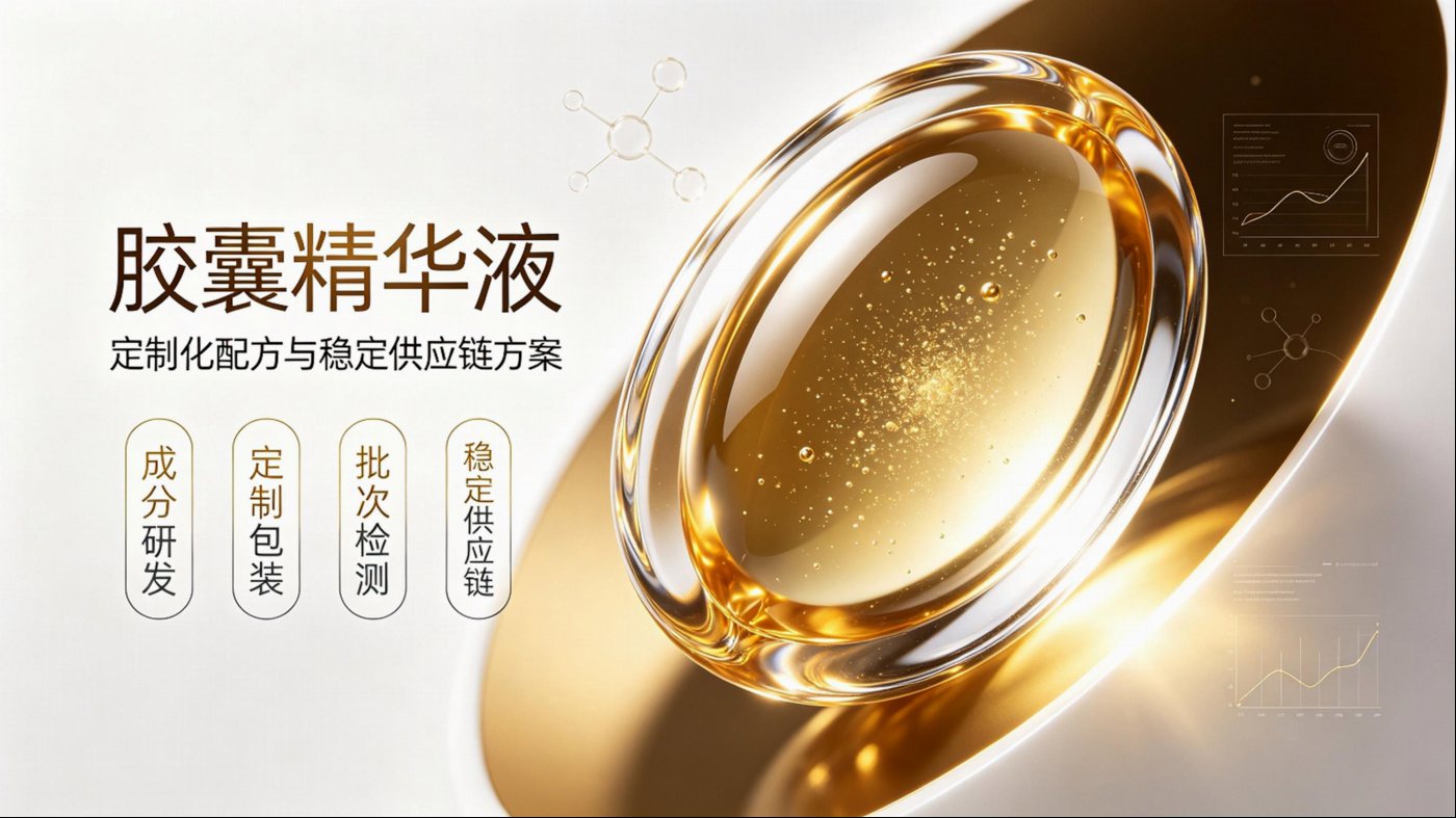 Private Label Facial Serum Capsules for Beauty Brands