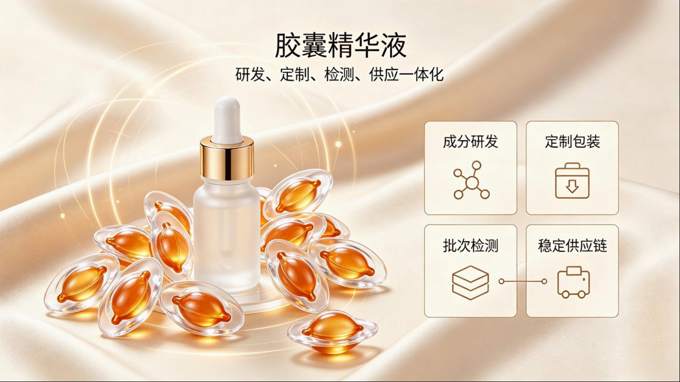 Natural Hair Growth Softgel Capsules Custom Formulation