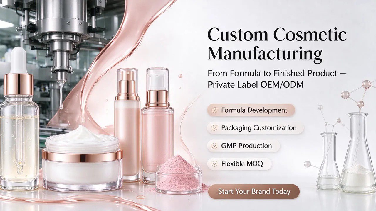 Facial Serum ODM Custom Packaging and Formulation Services