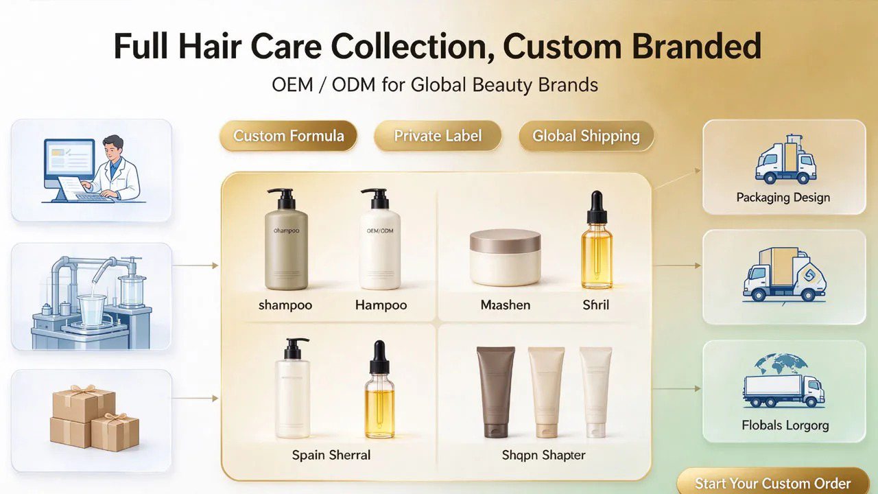 OEM Sulfate Free Shampoo Contract Manufacturing Services