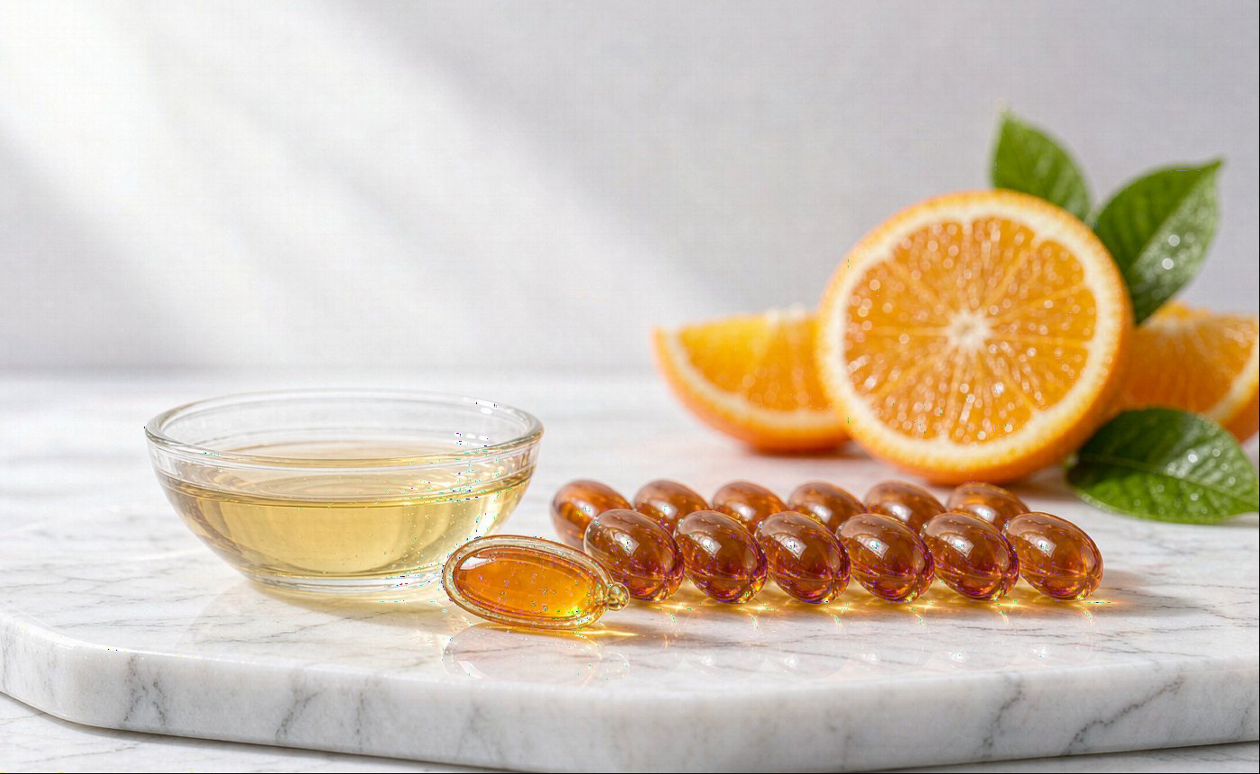 Vitamin C Capsules: THD Ascorbate for Stable Brightening Lines