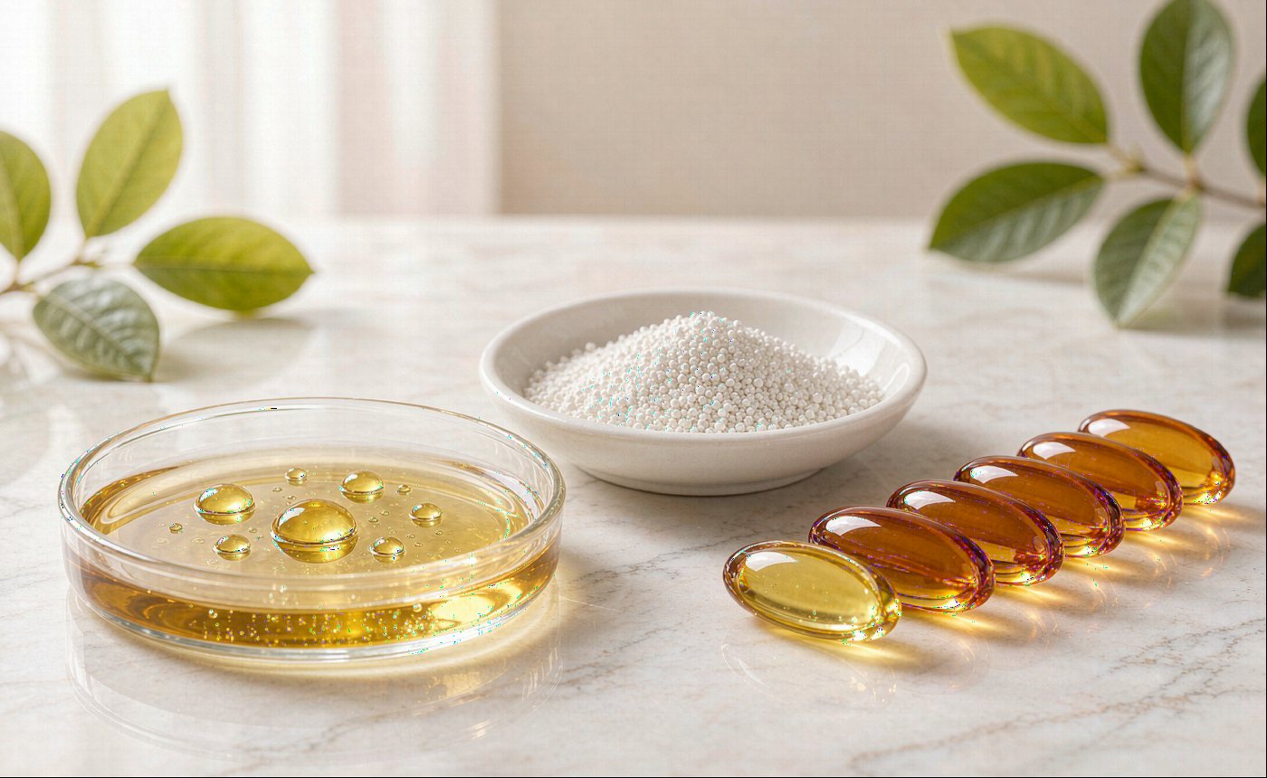 Liposomes, Microcapsules, Softgels: Choosing an Encapsulation Route