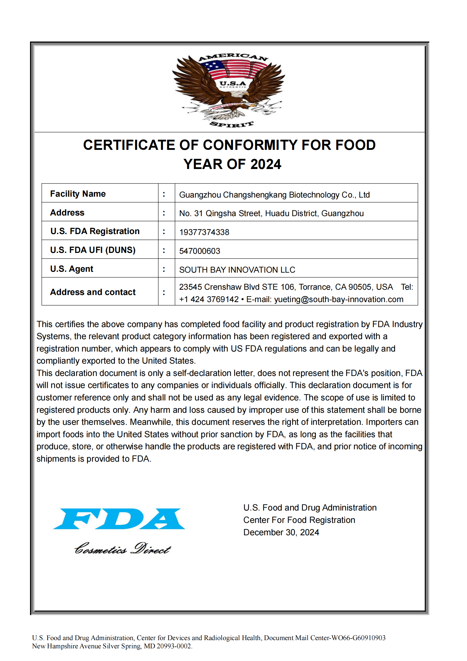 FDA