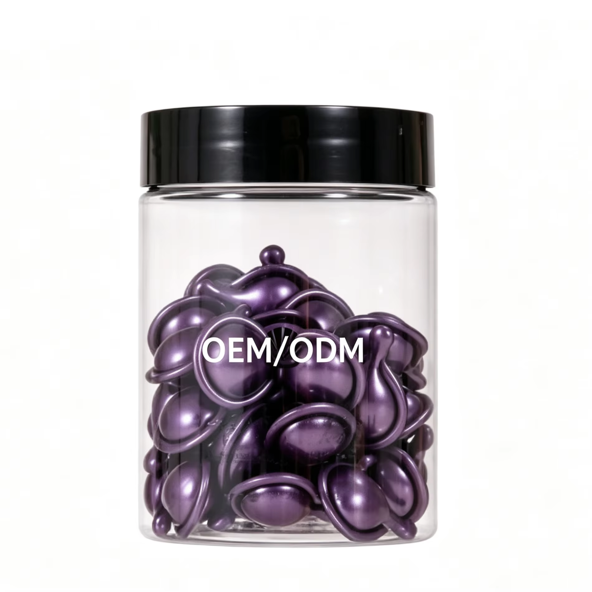 OEM Anti Frizz Keratin Hair Oil Capsules Disposable Nourishing Repairing Dry Damaged Hair Treatment Manufacturer