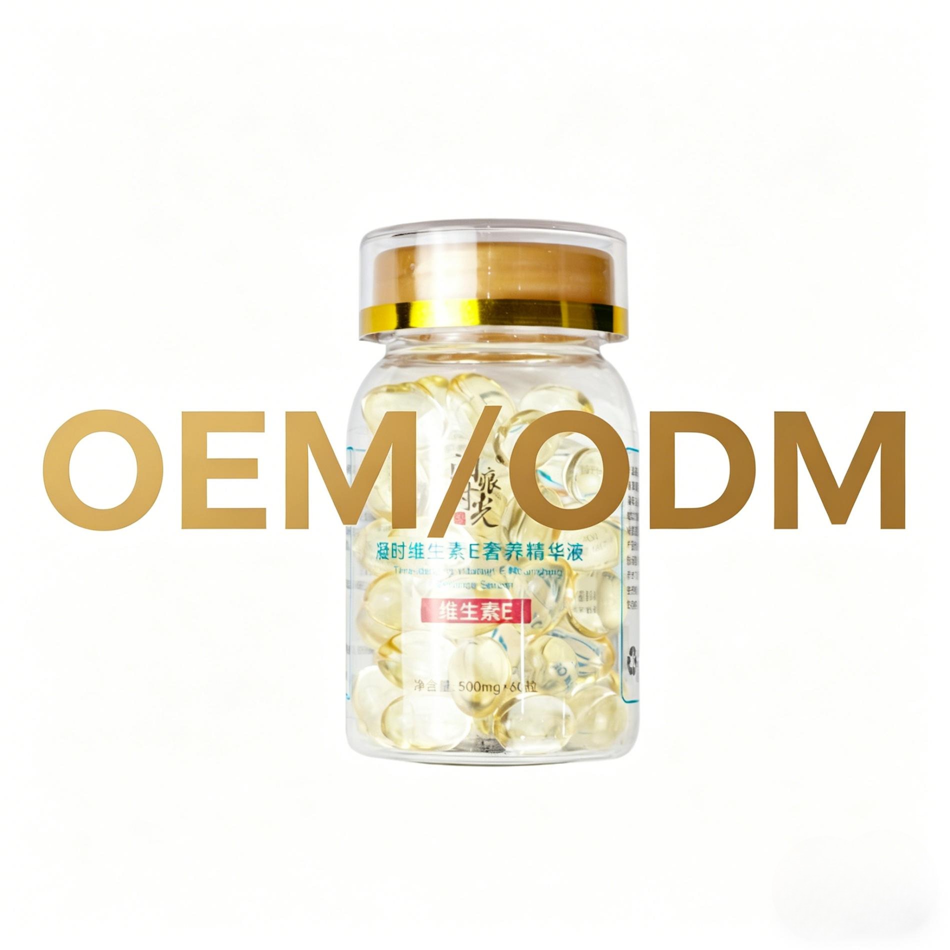 Vitamin E + Olive Oil Hydrating Serum Softgels — 60 Capsules OEM