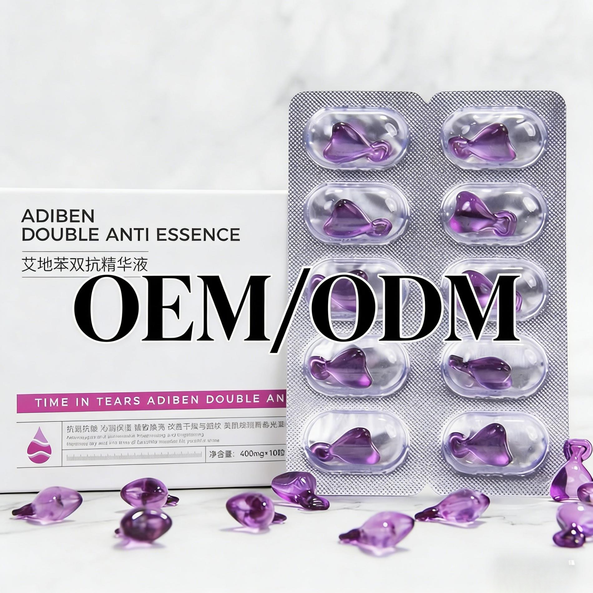 Idebenone Lifting & Firming Facial Serum Vials — Dual-Antioxidant Anti-Wrinkle Complex