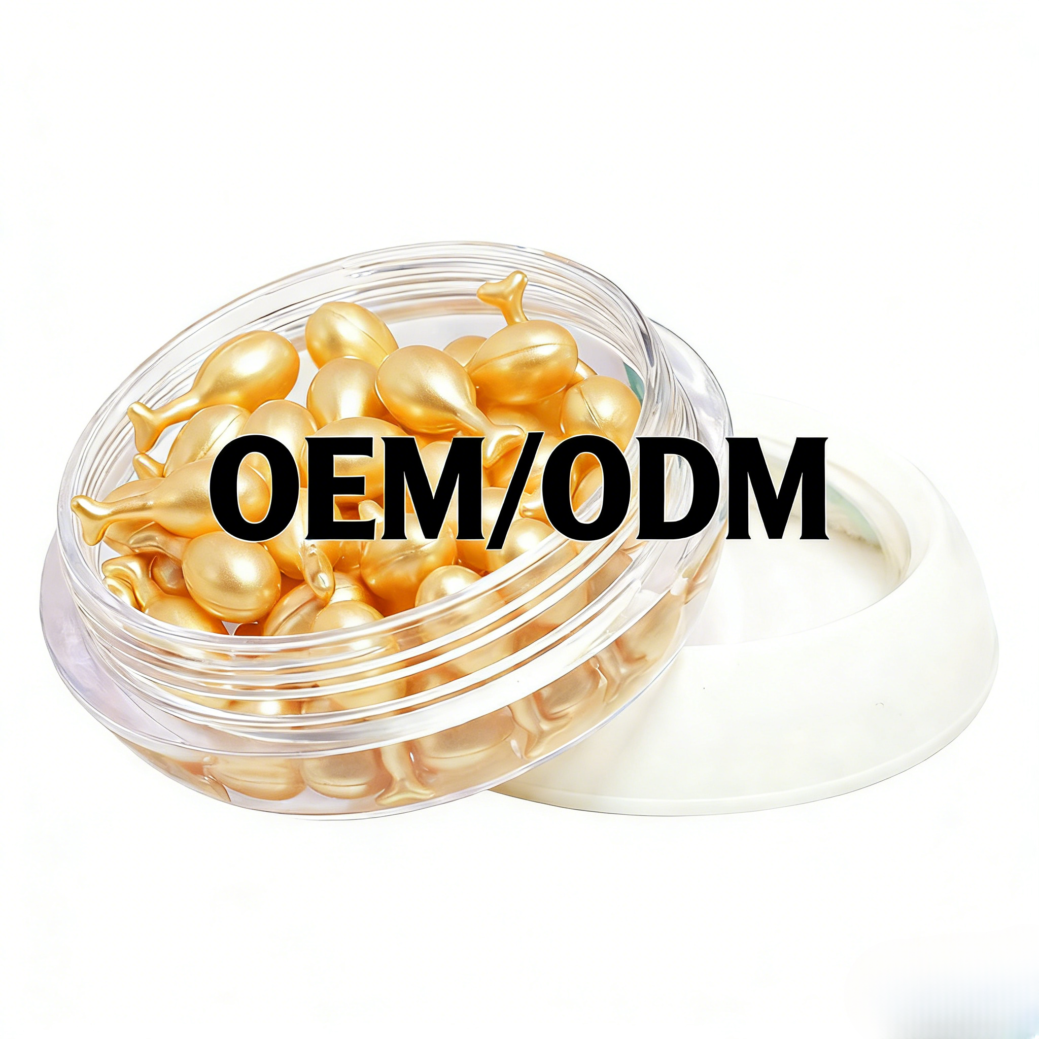 Custom Drumstick-Shape Placenta Anti-Wrinkle & Nourishing Facial Serum Softgels — OEM/ODM