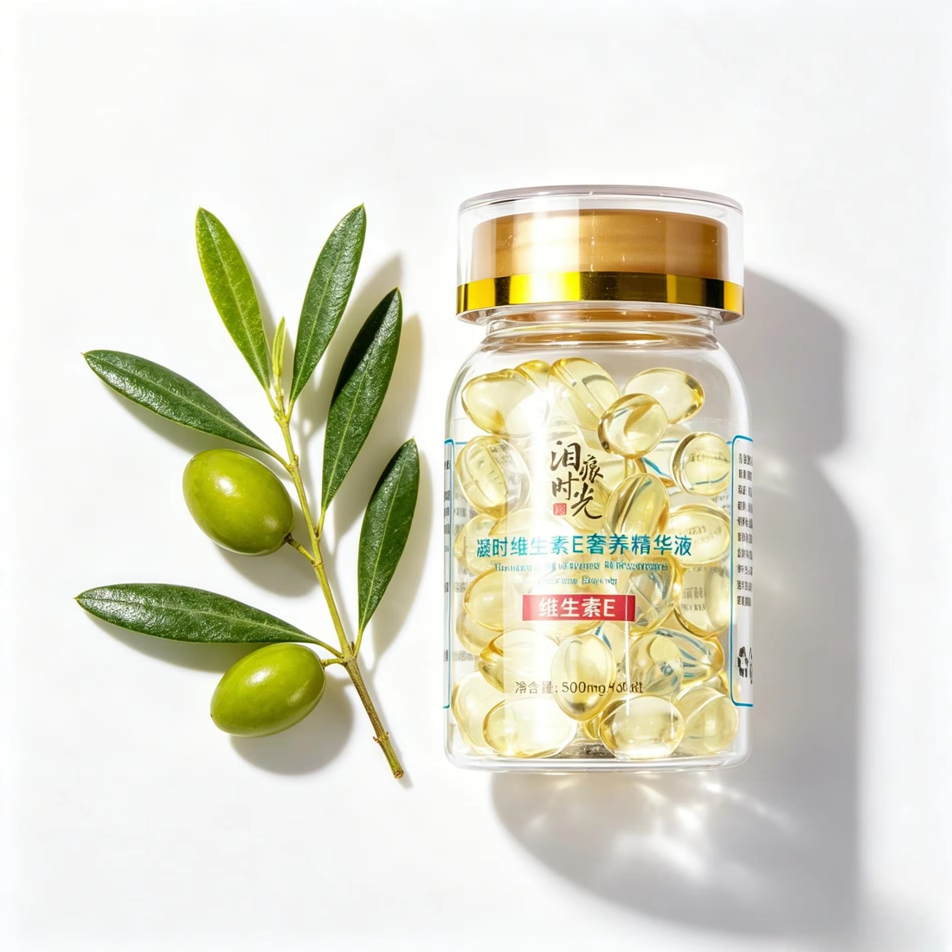 Custom Vitamin E Antioxidant Serum Capsules — OEM Supplier