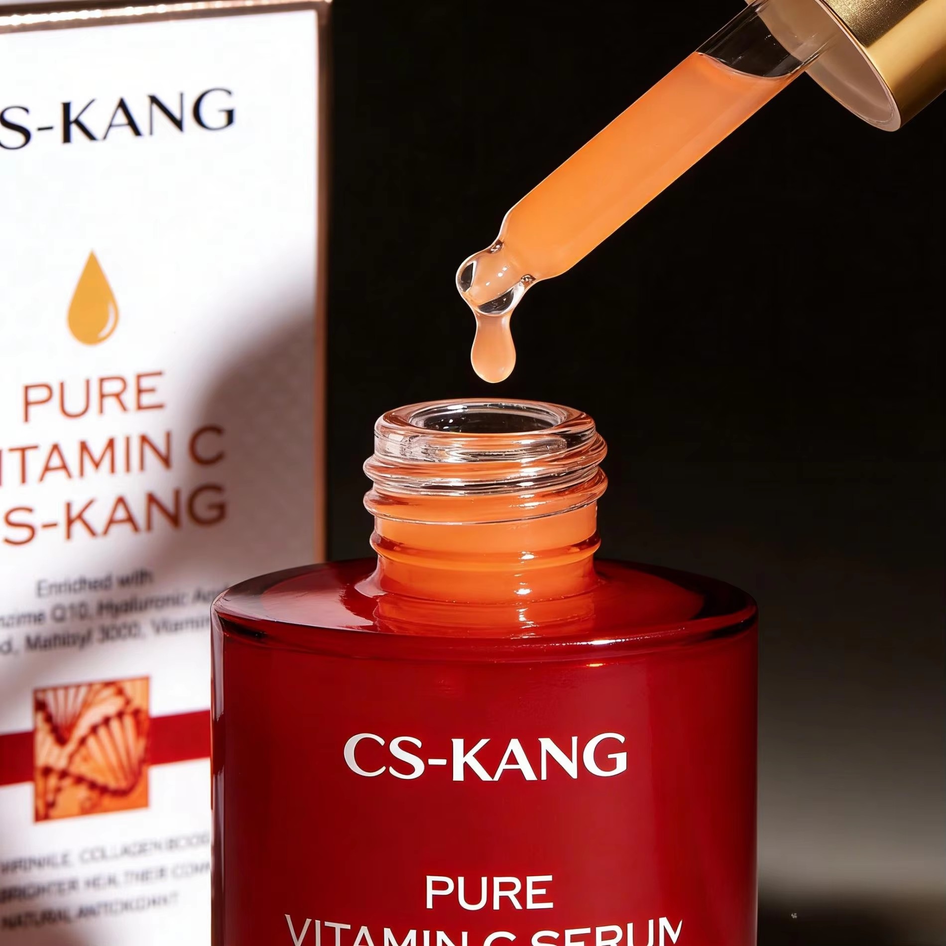Custom Vitamin C Brightening Face Serum — OEM/ODM