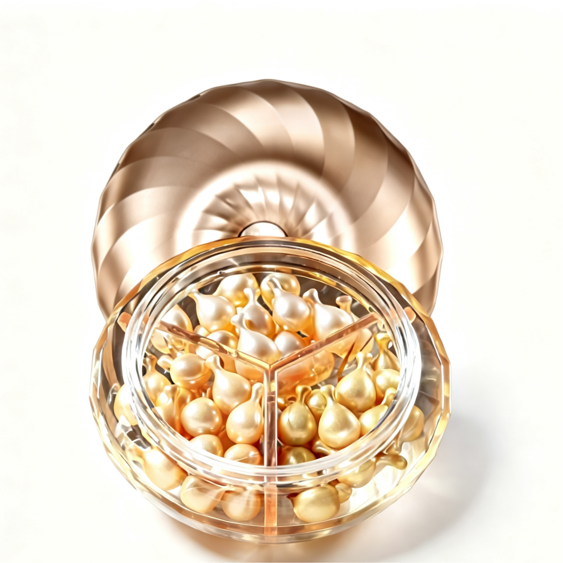 Custom 3-in-1 Moisturizing & Firming Facial Serum Softgel Capsules — Fine Line Smoothing & Elasticity Boost OEM