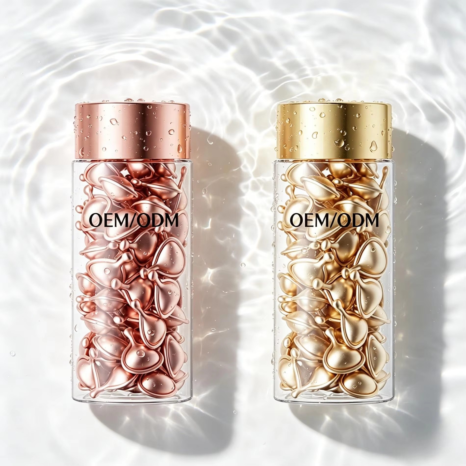 Custom Moisturizing Hydrating Face Serum Oil Capsules — Nourishing Skin Care Essence OEM