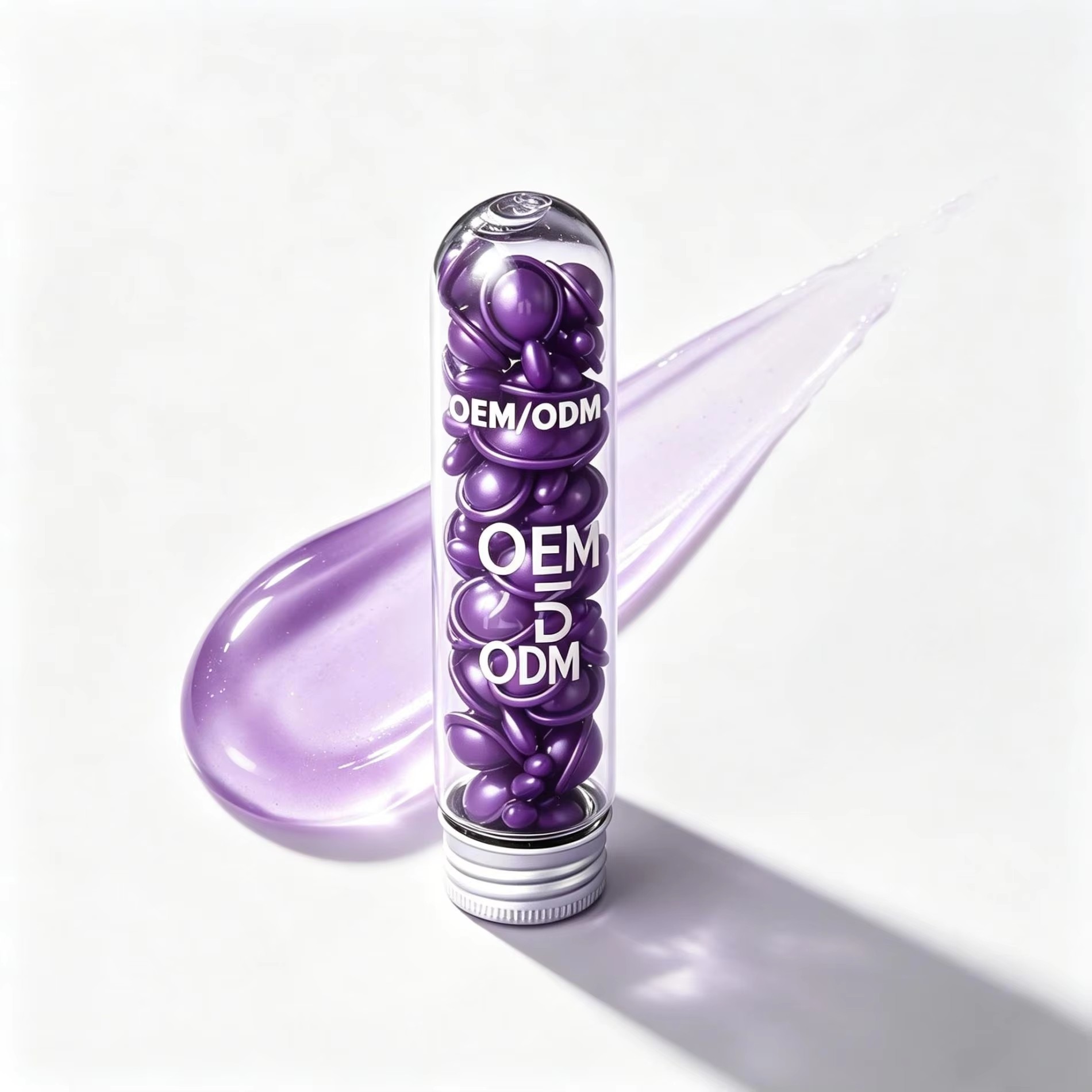 Custom Whitening & Anti-Wrinkle Face Serum Capsules — Brightening, Firming & Moisturizing Skincare OEM