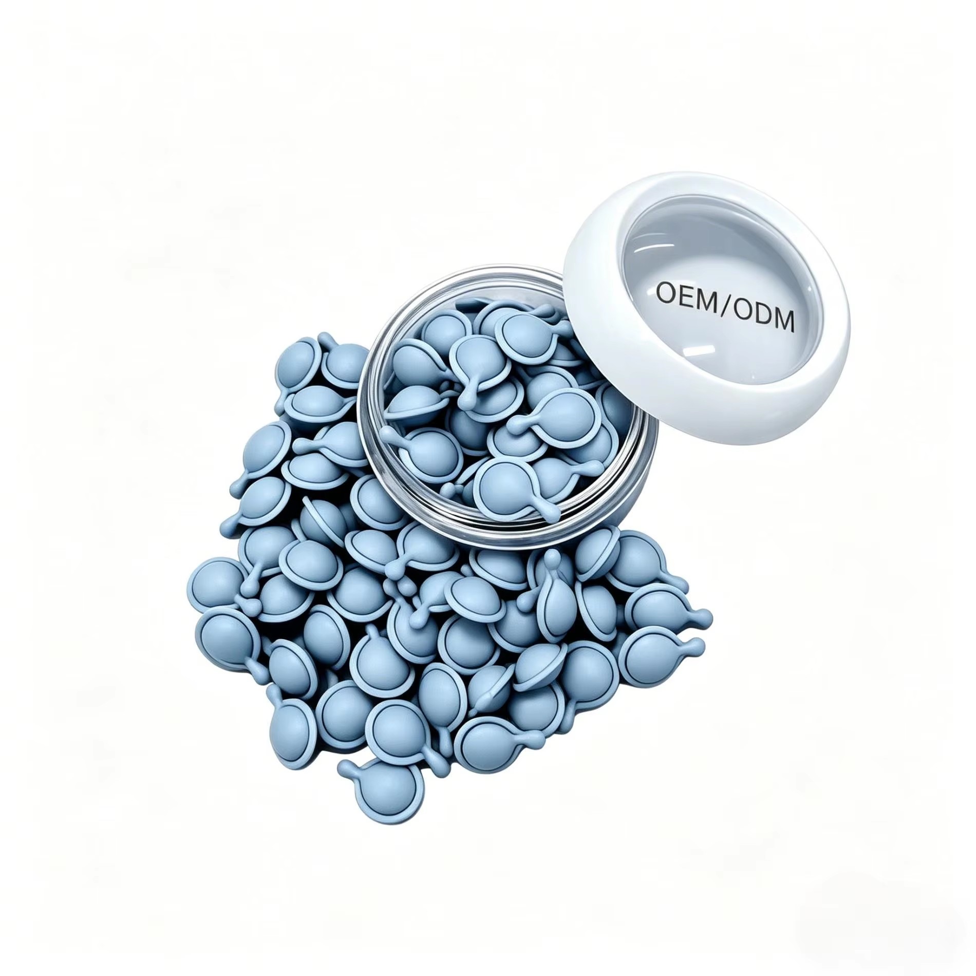 Custom Niacinamide Firming & Moisturizing Face Serum Softgel Capsules — Essential Oil Skincare OEM