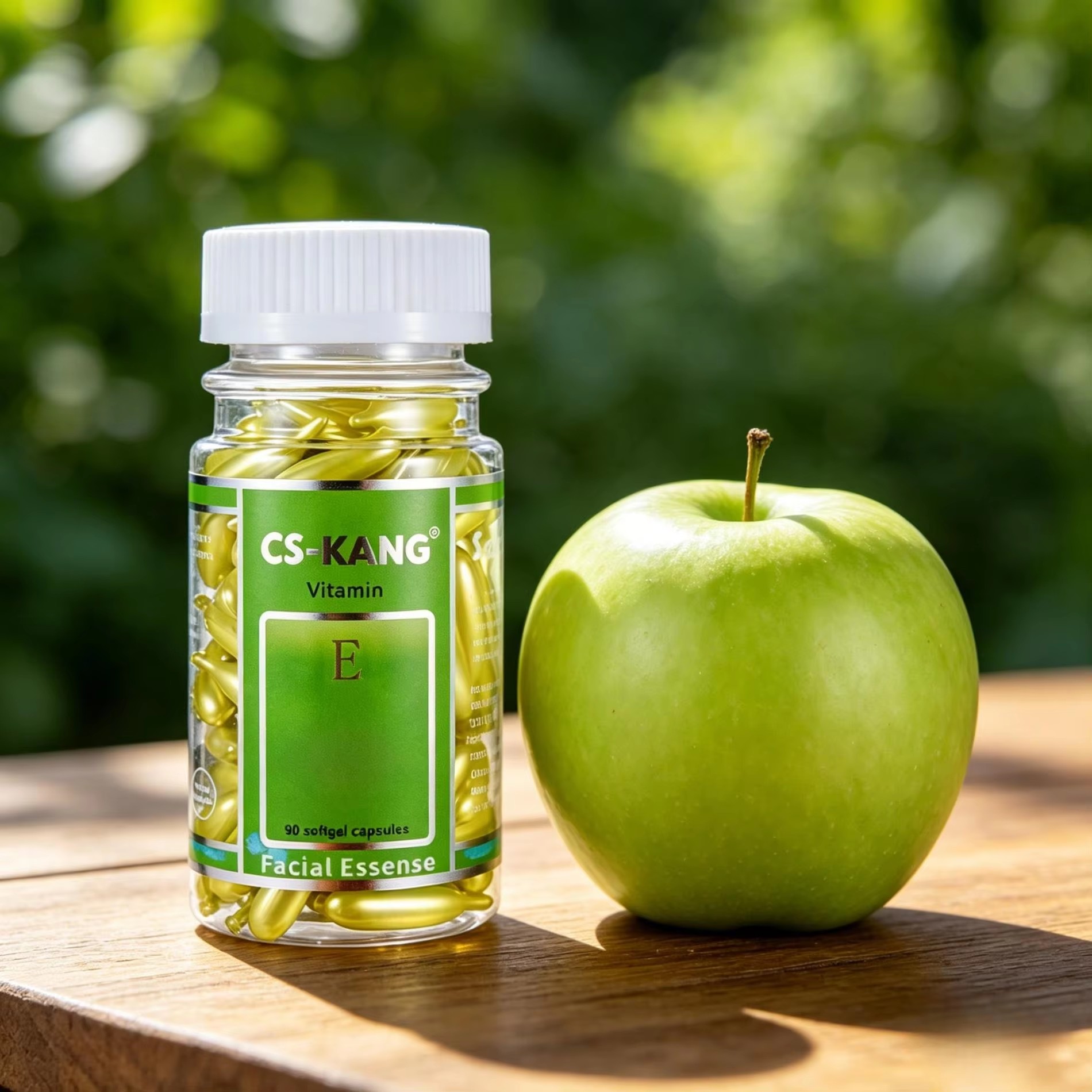 Custom Vitamin E Face Serum Oil Softgel Capsules — Hydrating, Nourishing & Anti-Aging Skincare OEM