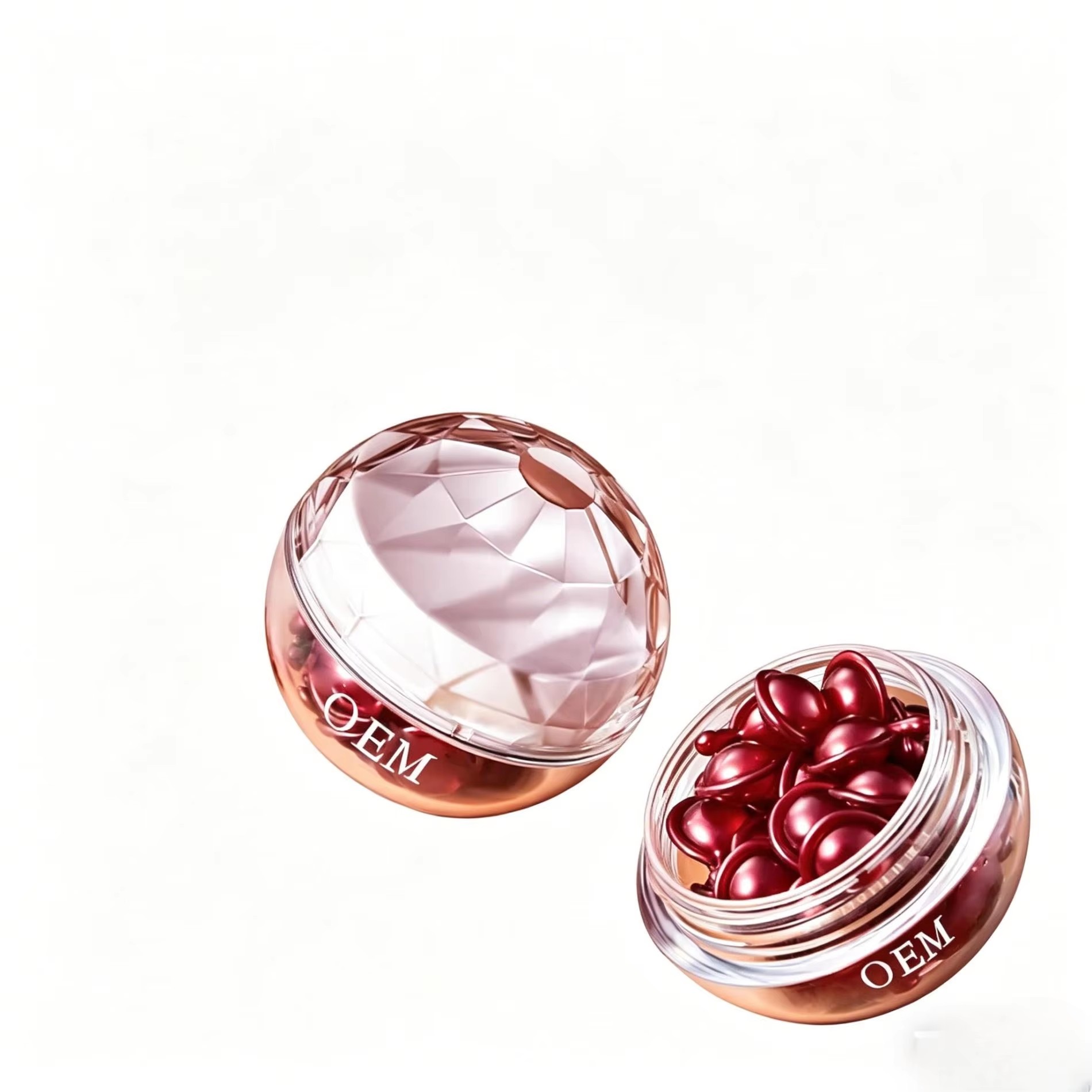 Custom Retinol Anti-Wrinkle Serum Capsules — Moisturizing, Brightening & Anti-Aging Essence OEM