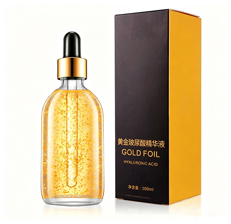 ODM/OEM Gold Niacinamide Hyaluronic Acid Facial Essence Serum