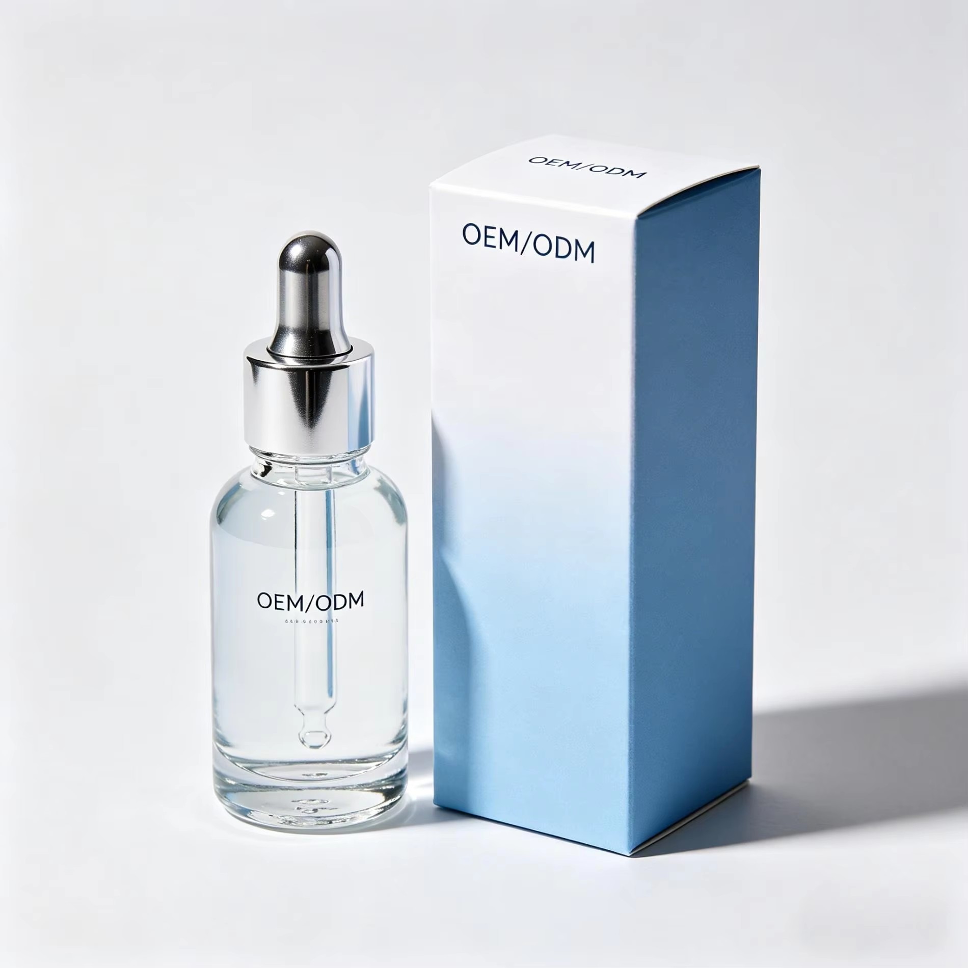 Custom Blue Copper Peptide Face Serum — Moisturizing, Hydrating, Firming & Anti-Wrinkle Essence OEM/ODM