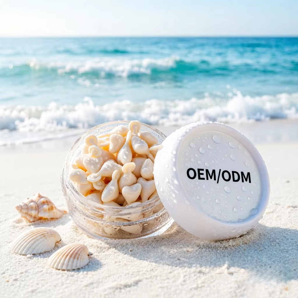 Custom L-Ascorbic Acid + Niacinamide Face Oil Capsules — Brightening, Moisturizing & Anti-Wrinkle OEM