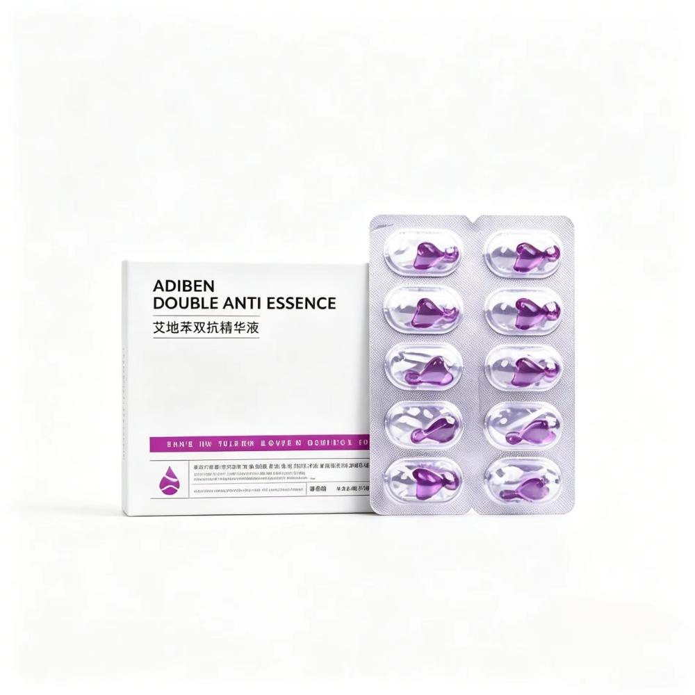 Custom Idebenone Anti-Wrinkle Face Serum Softgel Capsules — Firming, Lifting & Hydrating Disposable Essence OEM/ODM