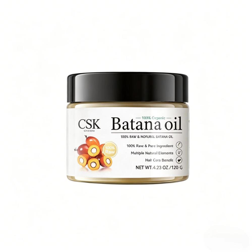 Custom Batana Oil Hair Solid Balm — Sleek Smoothing & Anti-Frizz Nourishing Treatment OEM/ODM