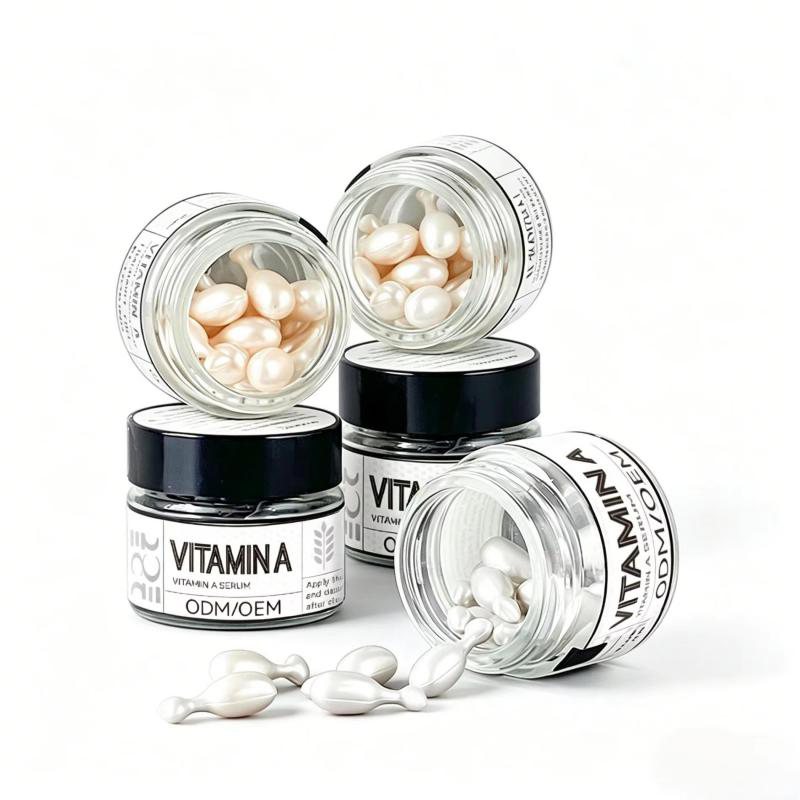 Custom Retinol + Peptide Anti-Aging Disposable Serum Capsules — Lifting & Fine Line Smoothing OEM