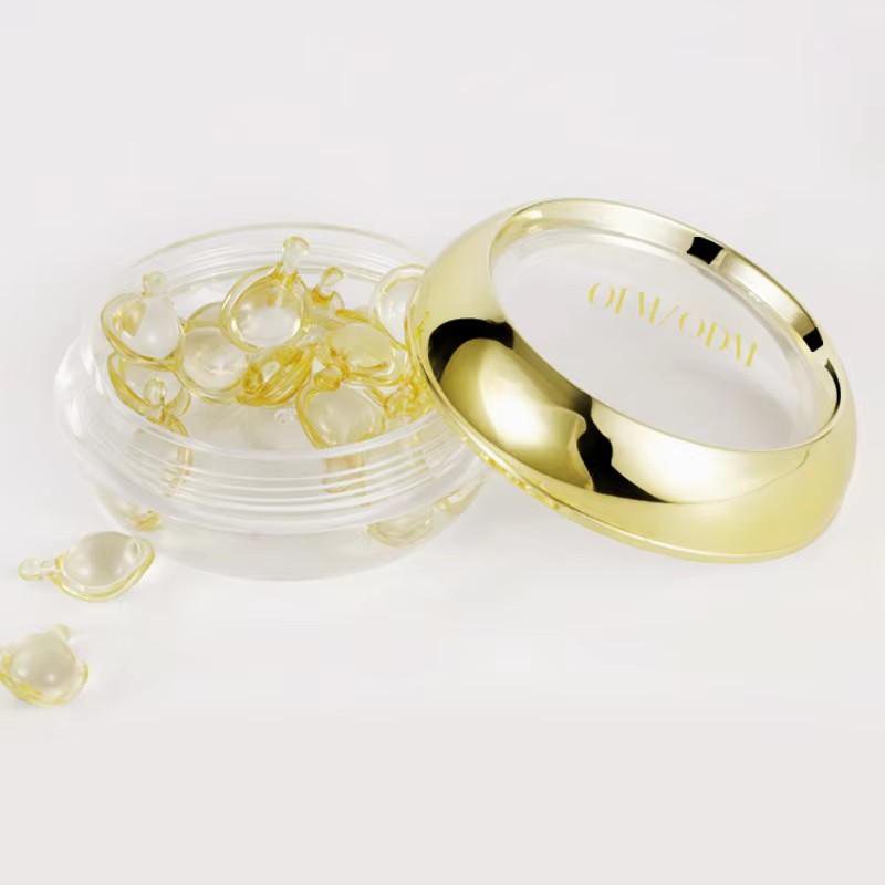 Custom Moroccan Argan Oil Hair Capsules — Anti-Frizz, Smoothing, Repair & No-Rinse Nourishing Treatment OEM