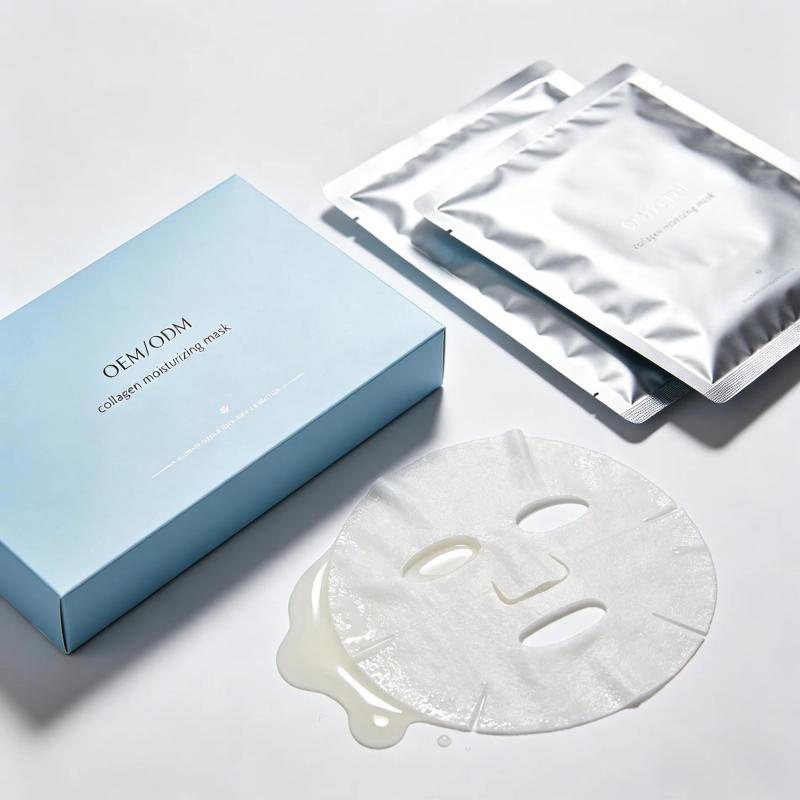 Custom Collagen Face Mask — Moisturizing, Hydrating & Smoothing Sheet Mask OEM/ODM