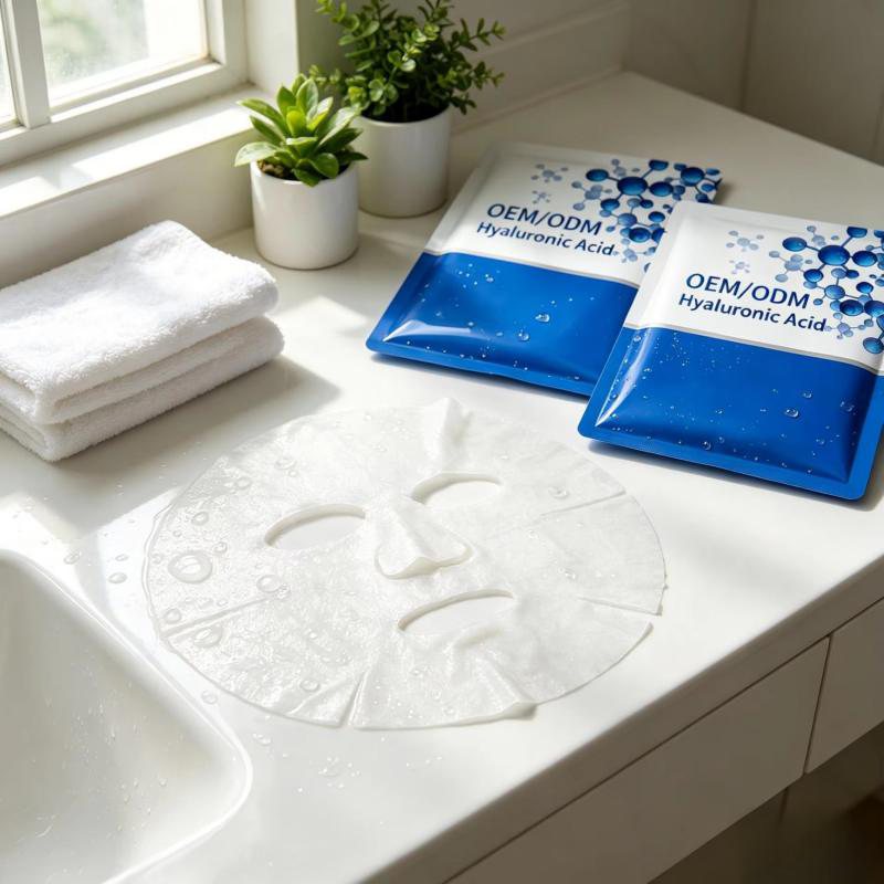  OEM/ODM Hyaluronic Acid Face Mask — Moisturizing, Hydrating & Anti-Wrinkle Sheet Mask