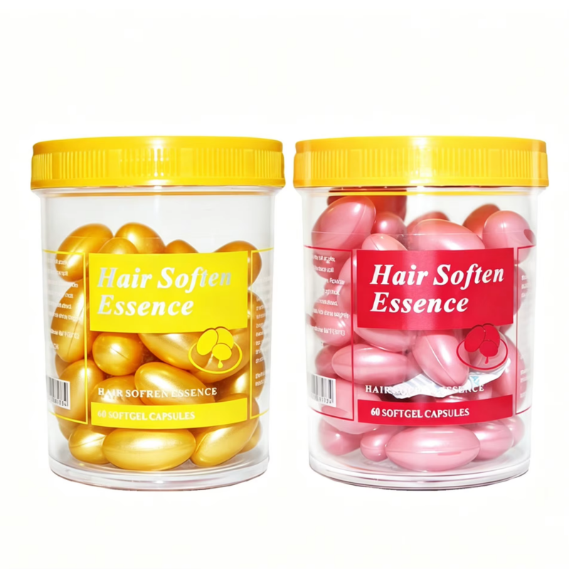 Private Label Hair Softening Serum Capsules — Smoothing, Anti-Frizz & Nourishing Treatment