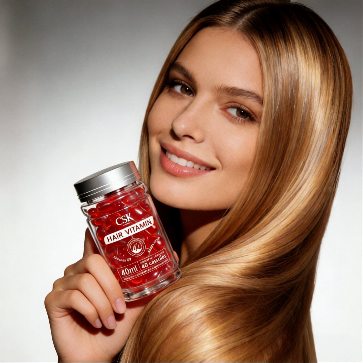 Capsules Design Hair Oil Capsules Hair Serum Vitamin E Hair Nourishing Deeply Moisturizing Hair Repair