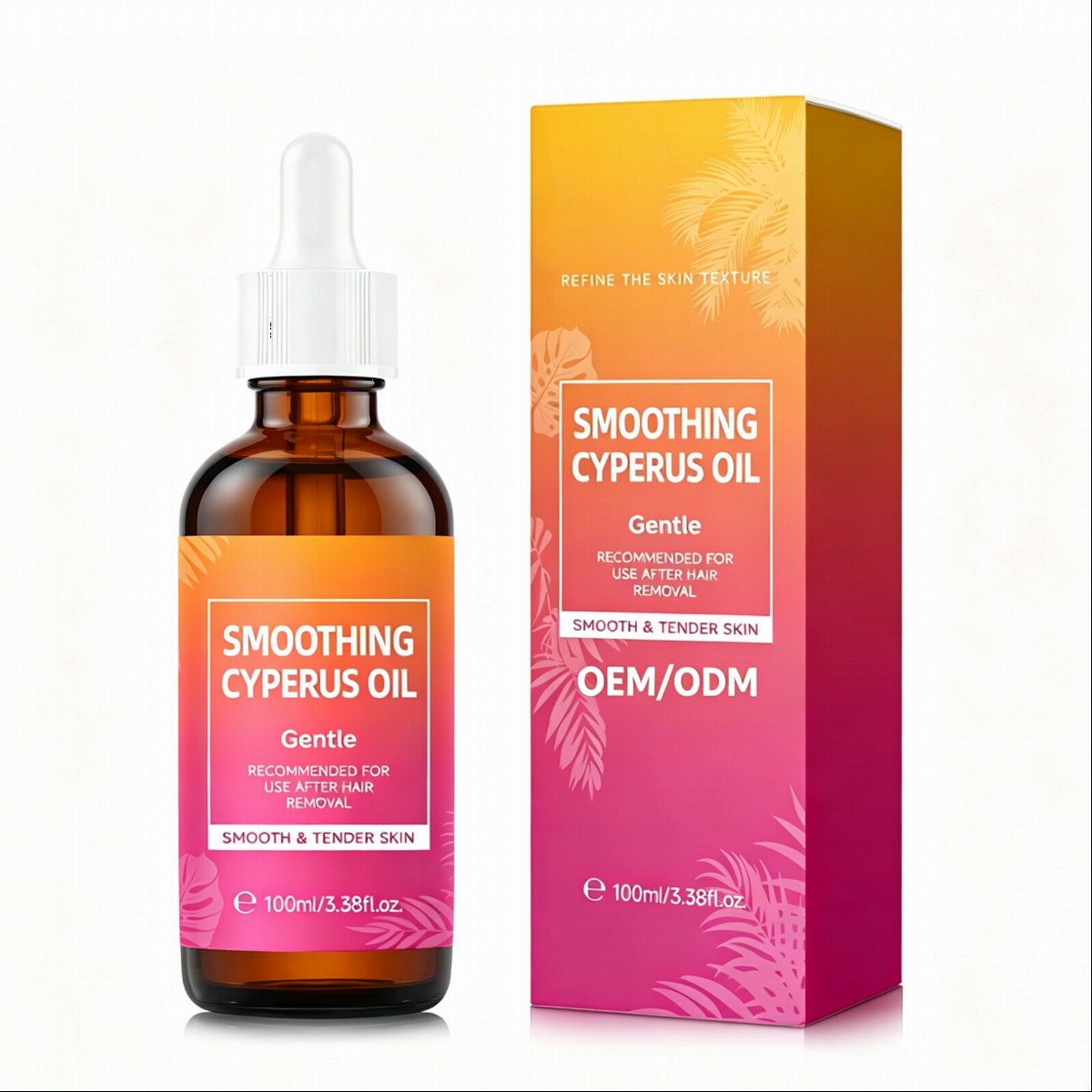 OEM Custom Cyperus Oil Skin Care Smoothing Pore Minimizing Balancing Hydrating Nourishing Body Face Oil Source Factory