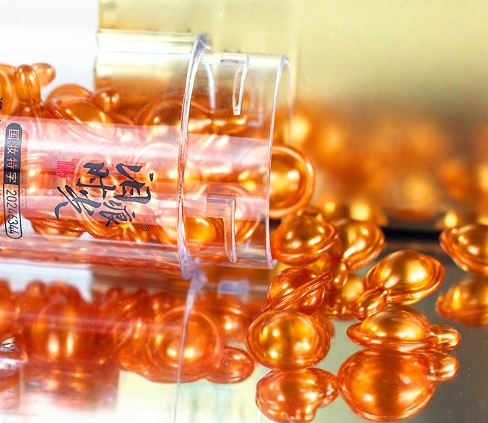 Facial for Oil Anti-Wrinkle Vitamin Whitening Fad Dark Spots Facial Oil Capsules Professional Skincare Product