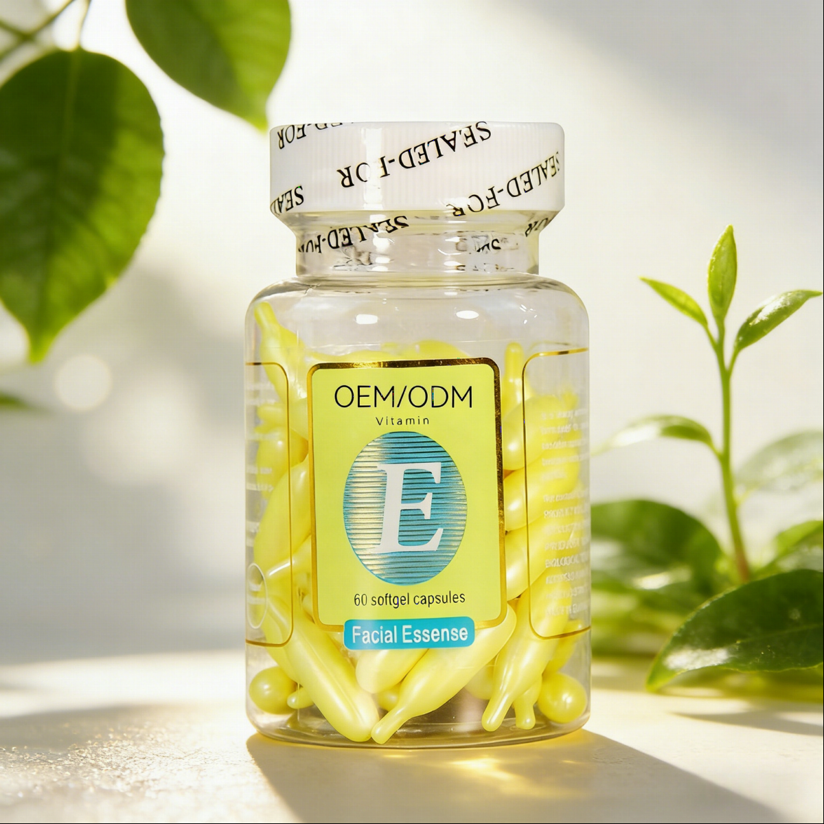 Vitamin E Facial Serum Anti-Wrinkle Antioxidant Brighten Skin Tone Smooth Fine Lines Wholesale