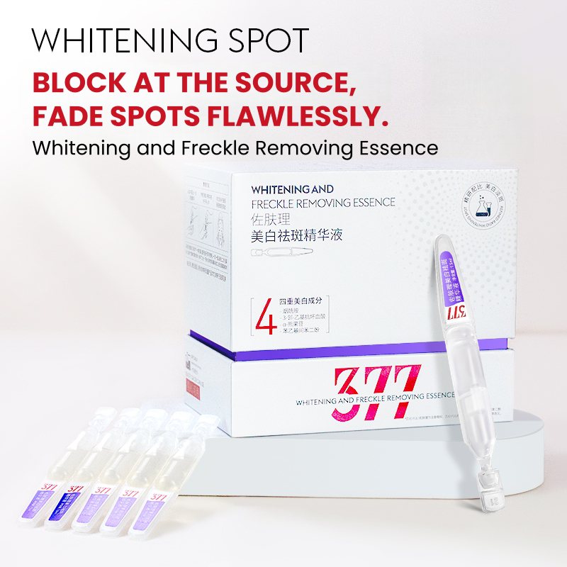 Whitening and Spots Fading Essence Whiteng Brightening Firming Rejuvenation Improve Radiance Single-dose