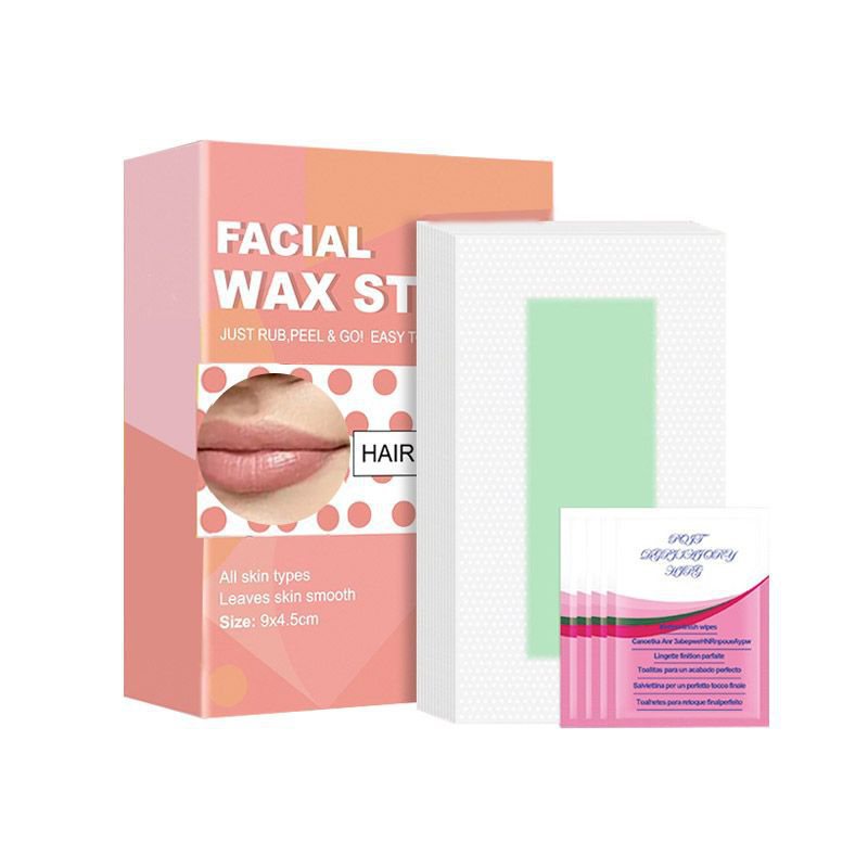 Lake Salt Hair Removal Face Moustache Stickers Custom OEM Foreign Trade Cross-Border Processing Any Skin Type Made in China