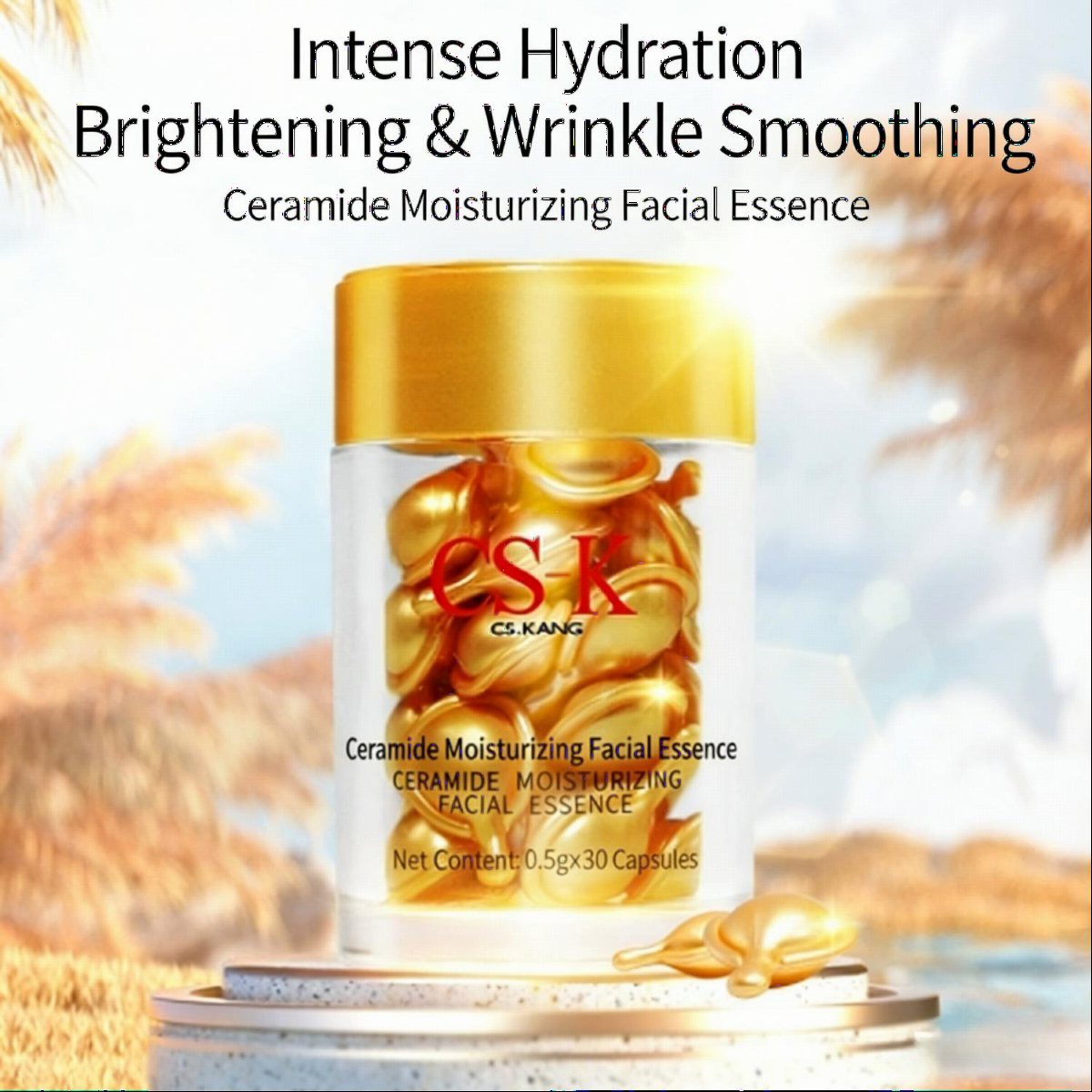 Spatiotemporal Ceramide Moisturizing Water Essence Capsule Moisturizing Essence Capsule