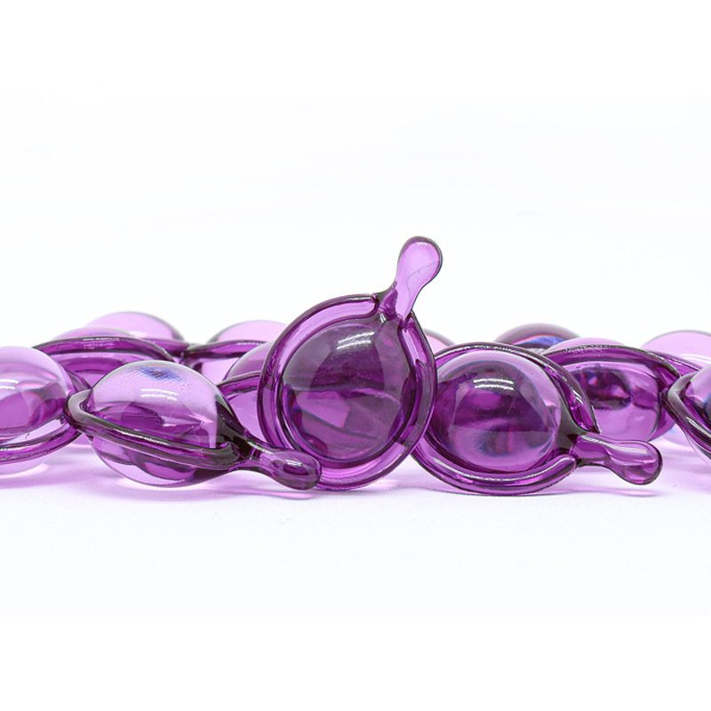 Factory Supply Hair Care Essential Oil Capsules Liquid Form in Plastic for Damaged Hair Perm OEM Available