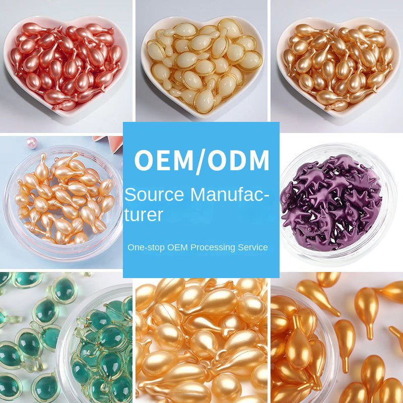 Wholesale Customizable Fullerene Placenta Anti-Wrinkle for Essence Organic Aloe Vera Sheep Placenta Capsule for Acne Compact Fac