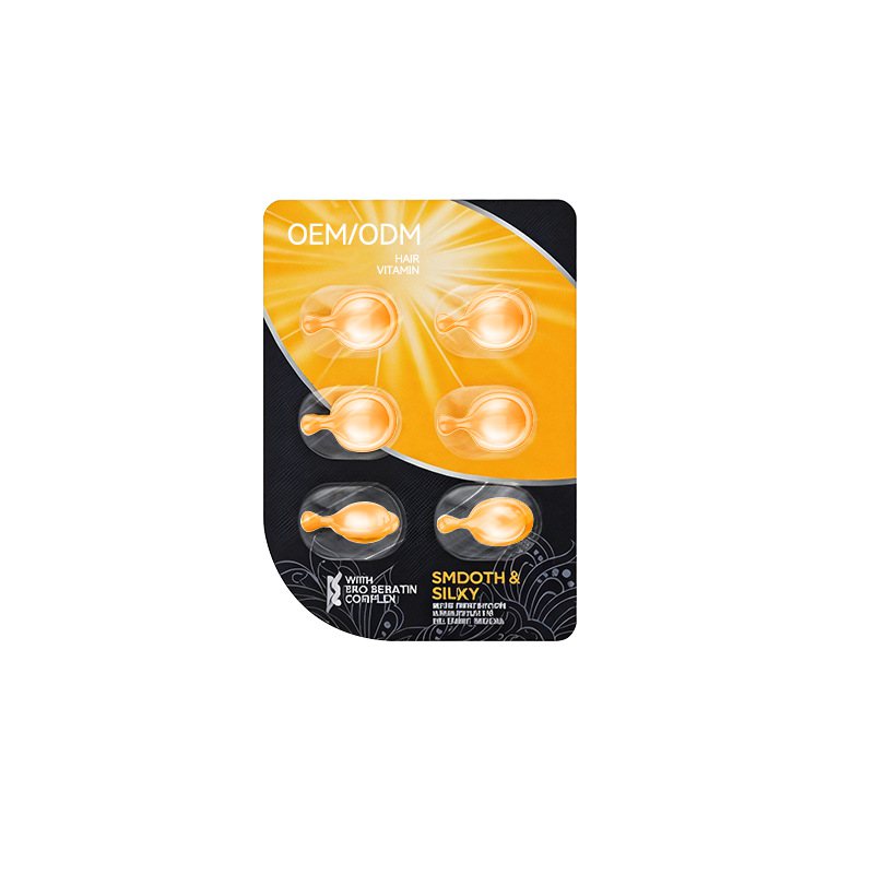 Hair Care Essential oil capsule 6 pieces a soft hair Morocco hair Care Essential oil OEM