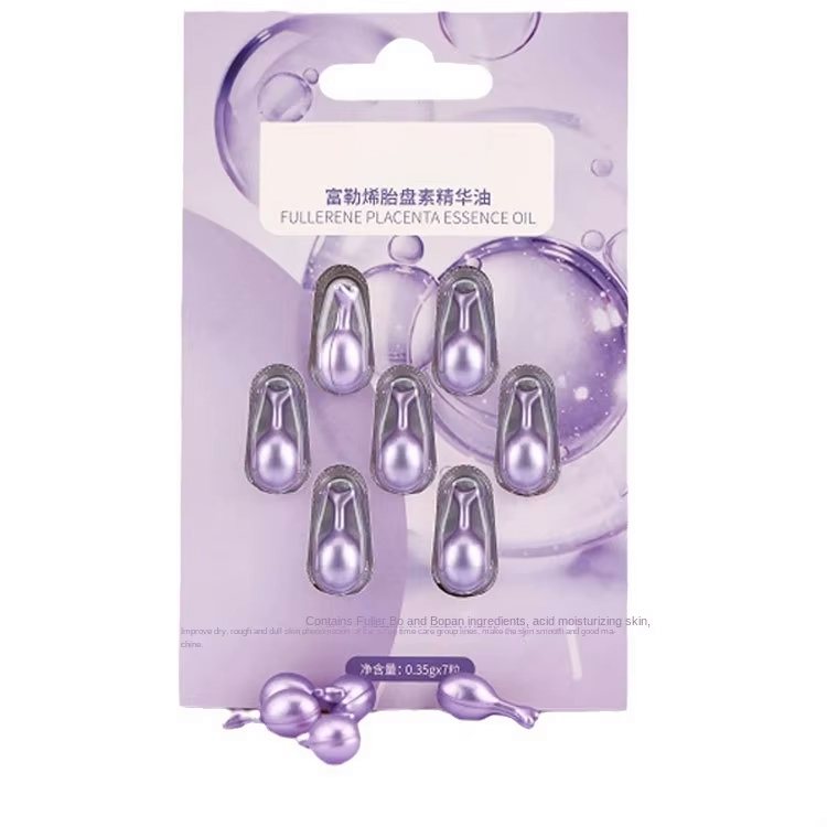 Fullerene Facial for Essence Oil Liquid Aloe Vera Herbal Ingredients Secondary Polishing Oil for Face Placenta Element