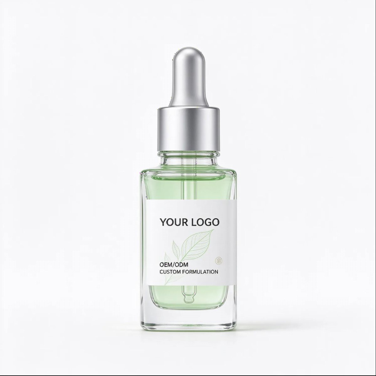 Green Leaf Dropper Serum Bottle | OEM ODM Factory