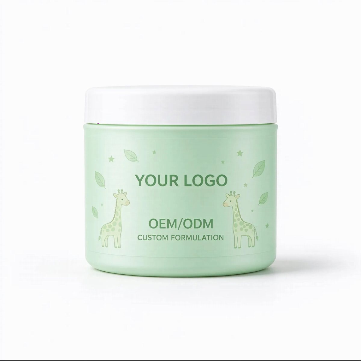 Mint Giraffe Baby Cream Jar | OEM ODM Custom Formula