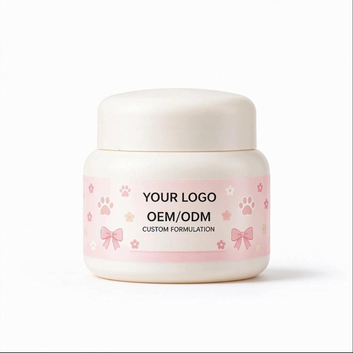 Paw & Bow Baby Cream Jar | OEM ODM Baby Skincare