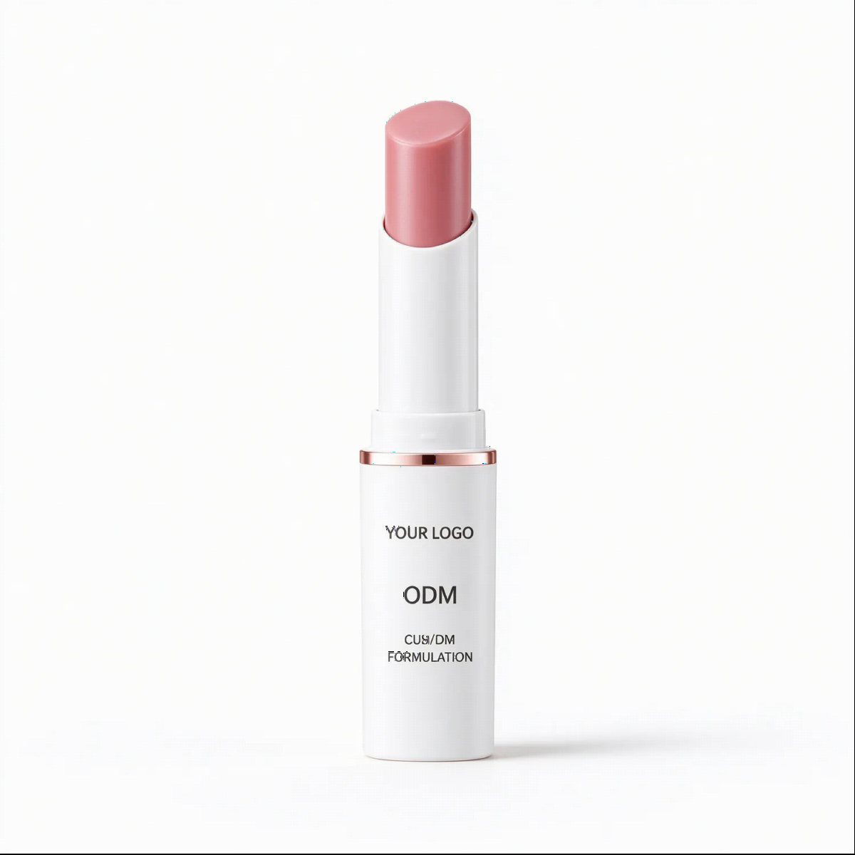 Rose Gold Collar Lip Balm Stick | OEM ODM Factory