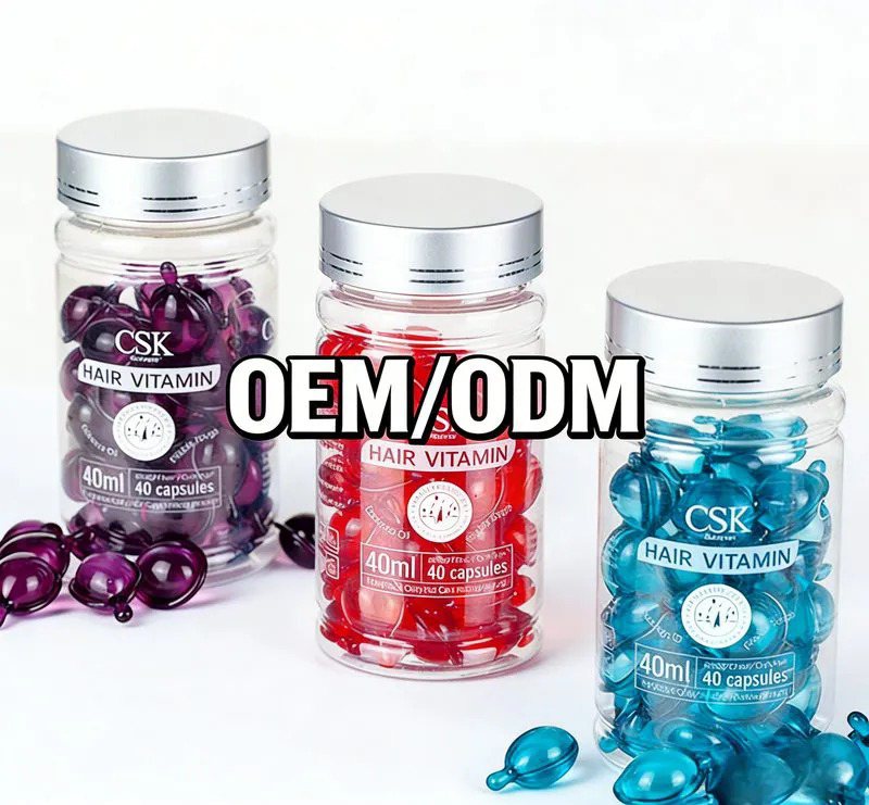Nourishing Hair Vitamin Oil Capsules | OEM ODM Essence Maker