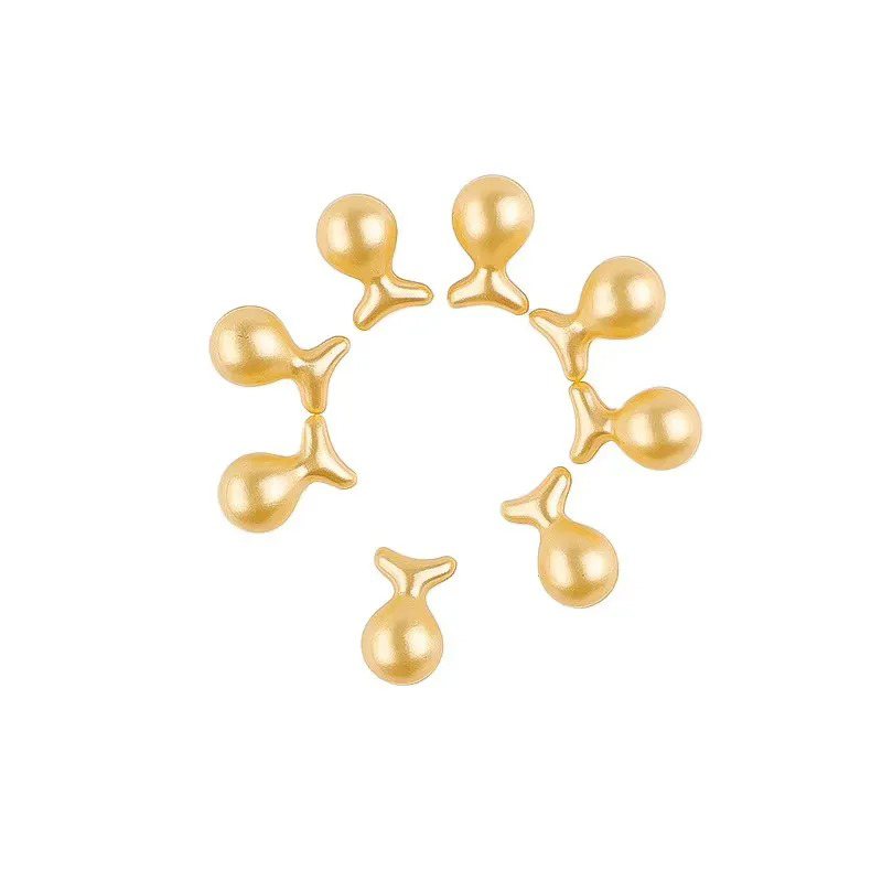 Golden Anti-Aging Serum Capsules | OEM/ODM Fragrance Capsule