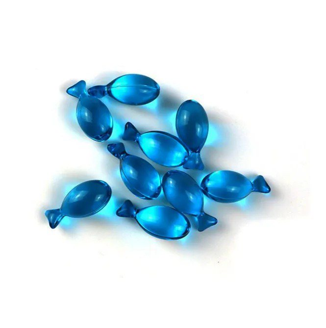 Blue Fish-Shaped Bath Oil Capsules | OEM/ODM Capsule Essence