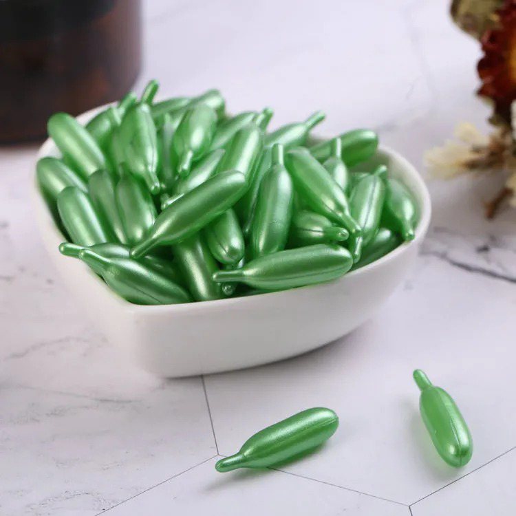 Green Refreshing Body Oil Capsules | OEM/ODM Capsule Essence