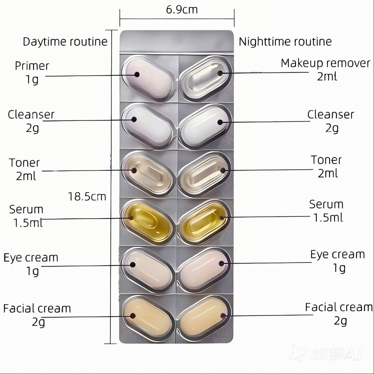 Complete Day Night Facial Capsule Kit | OEM/ODM Beauty Maker